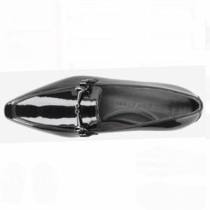 Flat Loafer. Patent Leather. Never Worn, in Box